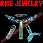 rice jewelry button