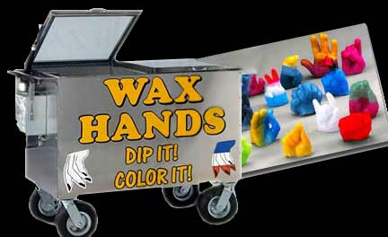 wax hands